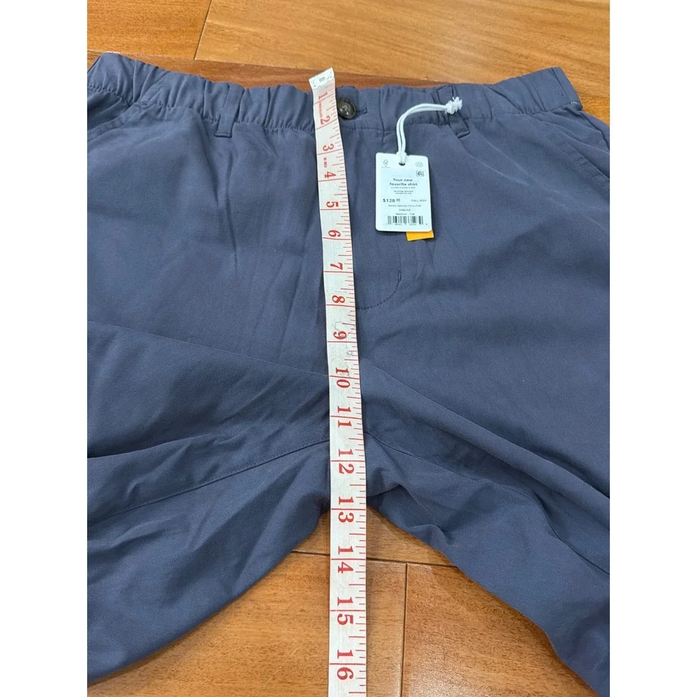 NWT Marine Layer Breeze Saturday Chino Mens Blue India Ink Tall Medium